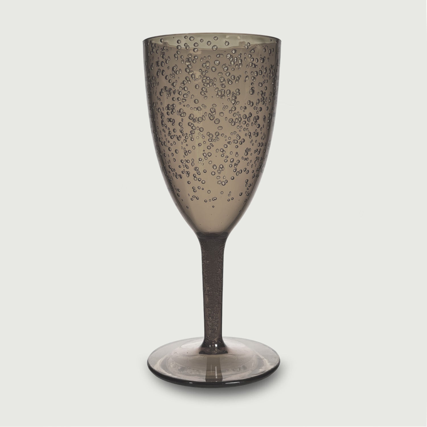 ARCA CALICE GRIGIO BUBBLES 8.5-H19.6CM