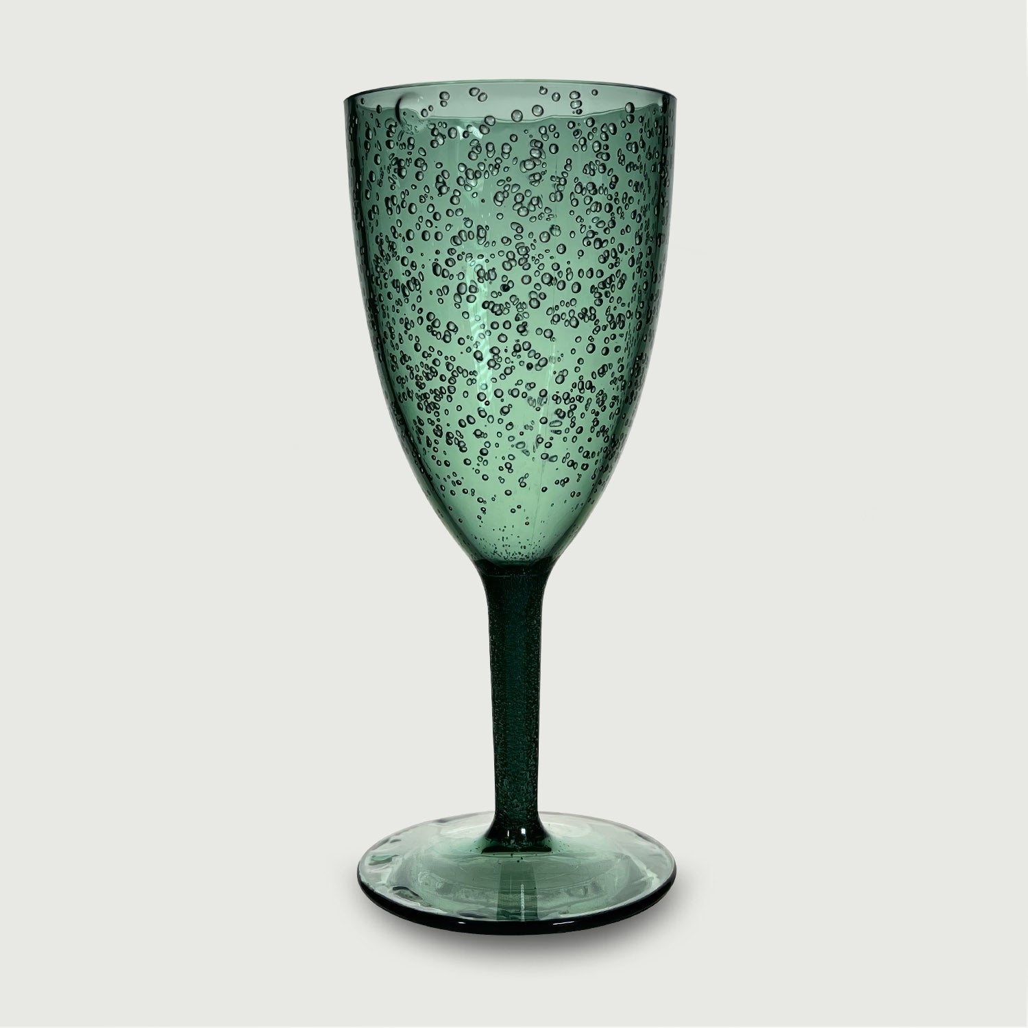 ARCA CALICE VERDE BUBBLES 8.5-H19.6CM