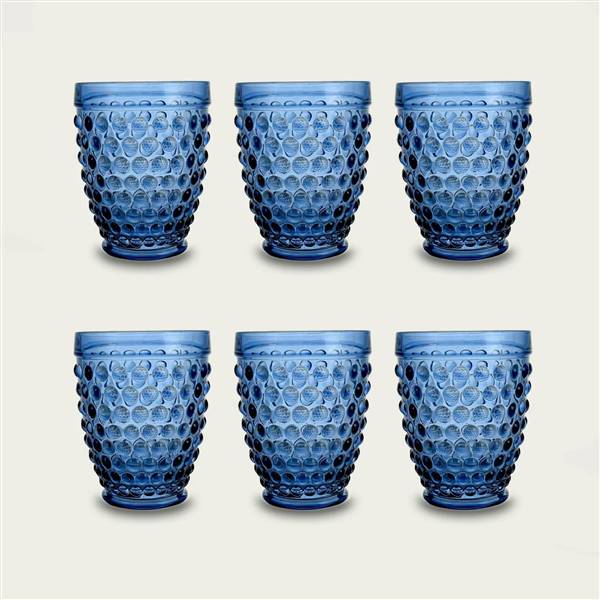 ARCA BICCHIERI BLOSSOM 6PZ BLU 