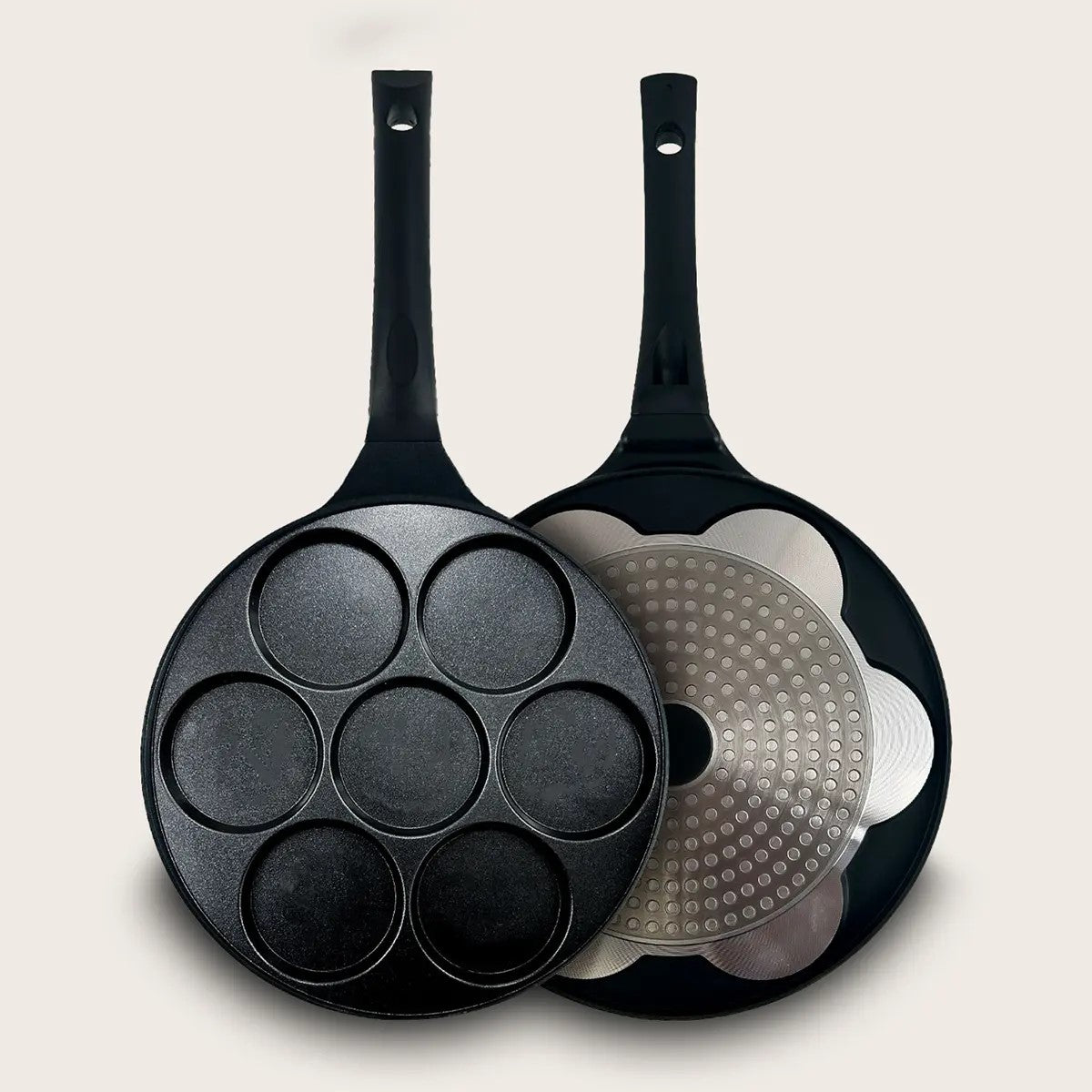 ARCA PADELLA PANCAKE CM.26 INDUZIONE 7 STAMPI