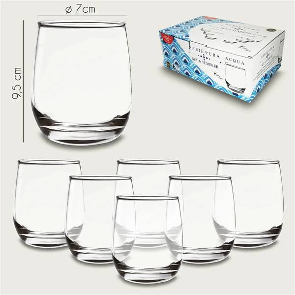 ARCA BICCHIERI 6PZ LISCIO 34CL 