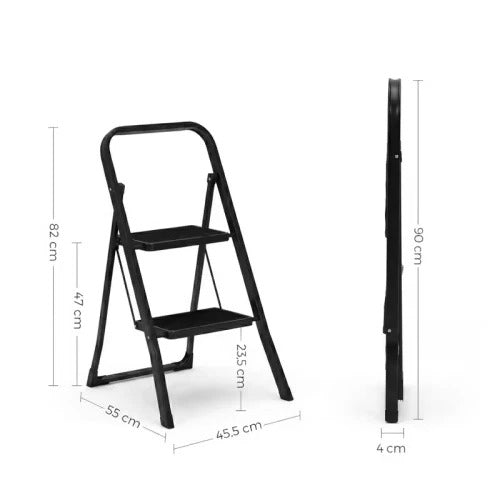 MV SGABELLO 2 GRADINI BLACK MINI 