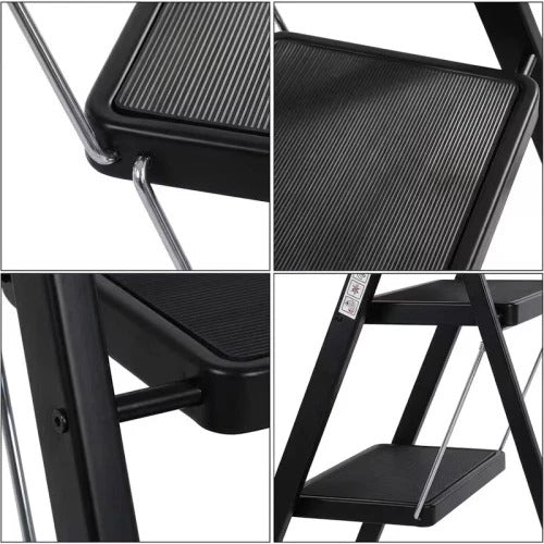 MV SGABELLO 2 GRADINI BLACK MINI 