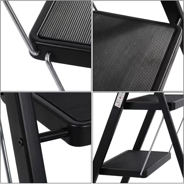 MV SGABELLO 3 GRADINI BLACK MINI 