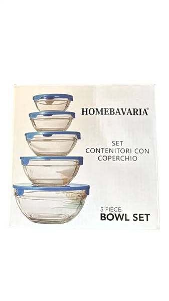 HOME BAVARIA SET CONTENITORI 5PZ 