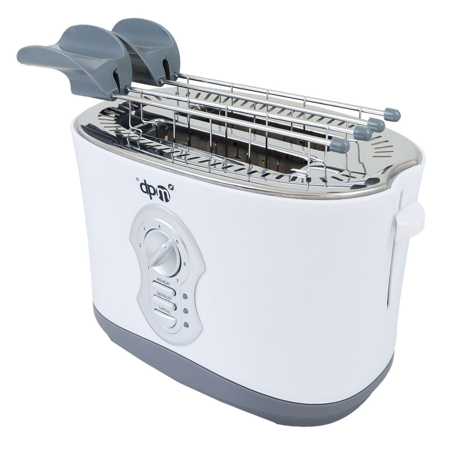 DPM TOSTAPANE 2 FETTE BIANCO 850W