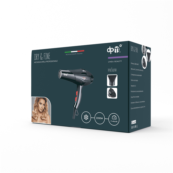 DPM ASCIUGACAPELLI MOTORE AC 2200W