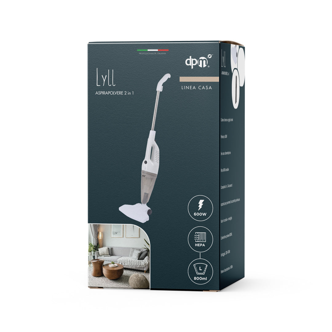 DPM ASPIRAPOLVERE 2 IN 1 LYLL 600W DPMXL312