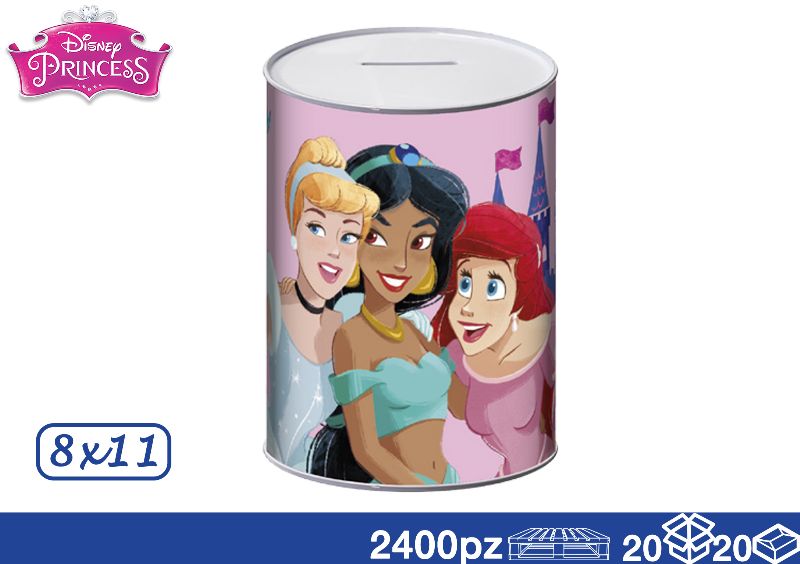 EOL SALVADANAIO LATTA 8X11 PRINCESS