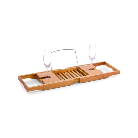 AVILIA VASSOIO ESTENSIBILE PER VASCA DA BAGNO IN BAMBU 104X14,5X4,5 CM.