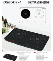 DE MAISON FORNELLO AD INDUZIONE 2 FIAMME 3500W