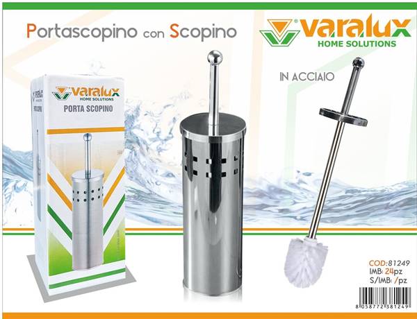 VARALUX PORTASCOPINO IN ACCIAIO 