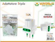 VARALUX ADATTATORE TRIPLO 16A P30 