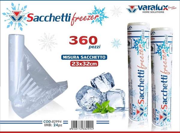 VARALUX SACCHETTI FREEZER 360 23X32 