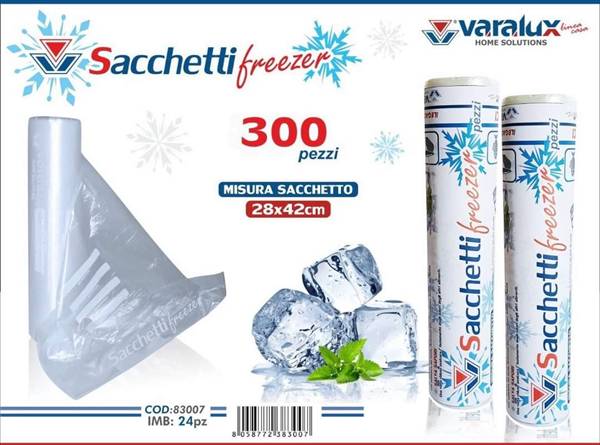 VARALUX SACCHETTI FREEZER 300 28X42 