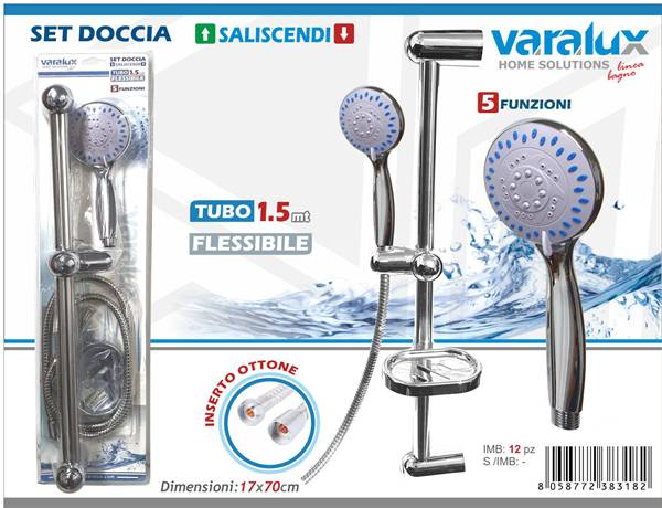 VARALUX SET SALISCENDI C/FLESSIBILE 1,5M 