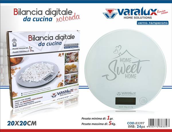 VARALUX BILANCIA DA CUCINA MONOCOLORE 