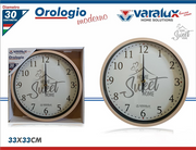 VARALUX OROLOGIO MODERNO SALMONE