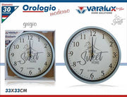 VARALUX OROLOGIO MODERNO GRIGIO TIFFANY 