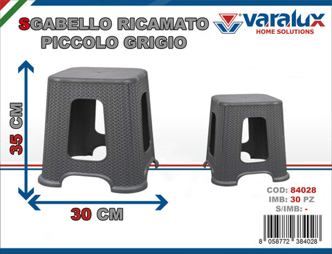 Varalux Sgabello Piccolo Grigio