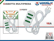 VARALUX SCARPETTA BIVALENTE 1,5MT 3POSTI 16A