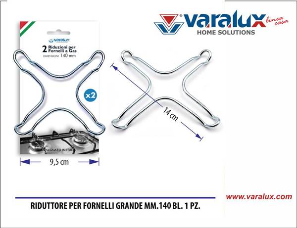 VARALUX RIDUTTORE PER FORNELLI 2PZ 