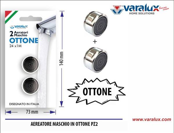 VARALUX AERATORE IDRICO 1/2 MASCHIO 