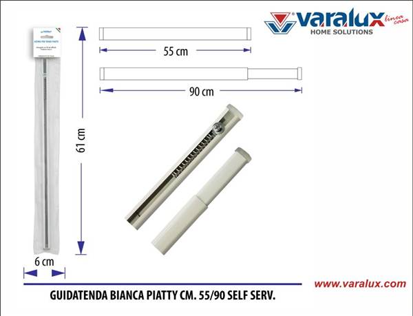 VARALUX GUIDA TENDA PIATTA 55/90 