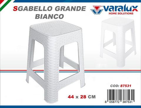 Varalux Sgabello Grande Bianco