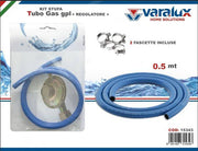 VARALUX KIT STUFA REG GAS+TUBO+FASCETTE 
