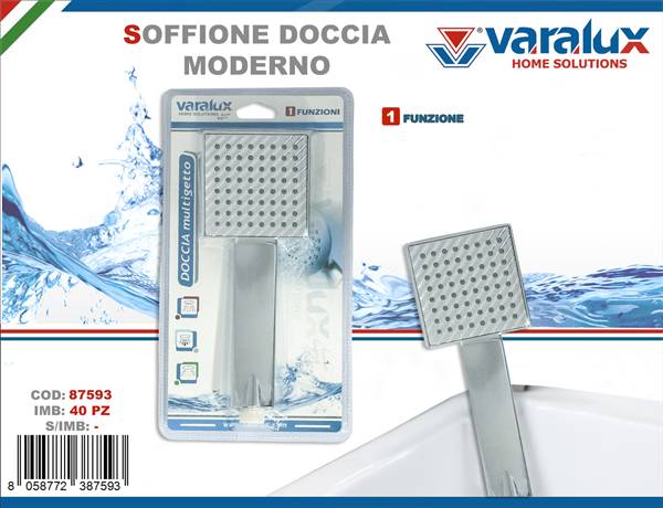 VARALUX SOFFIONE DOCCIA MULTIFUNZIONE 