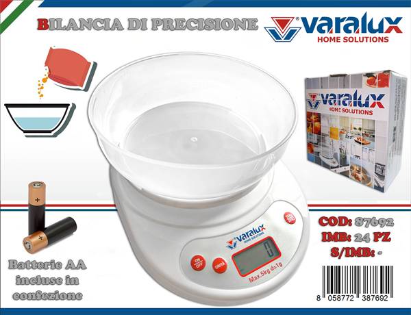 VARALUX BILANCIA DA CUCINA CON CIOTOLA 