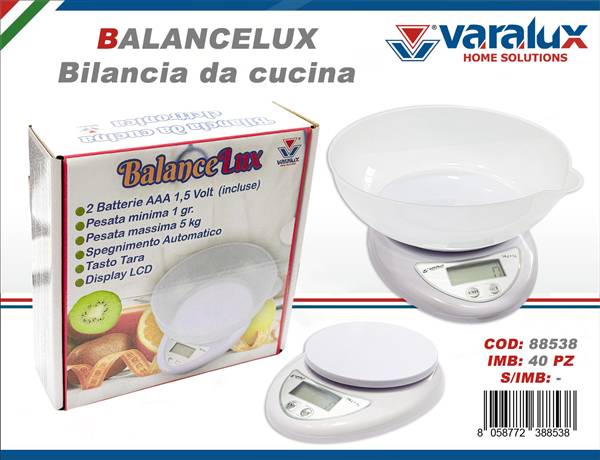 VARALUX BILANCIA DA CUCINA CON CIOTOLA 