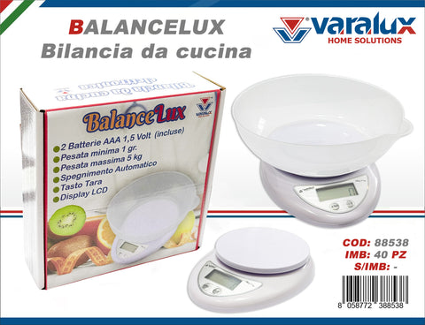 VARALUX BILANCIA DA CUCINA CON CIOTOLA - Infinity Home Store