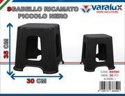 VARALUX SGABELLO PICCOLO NERO