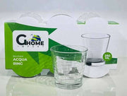 GHOME BICCHIERE ACQUA RING 6PZ. 280ML. 