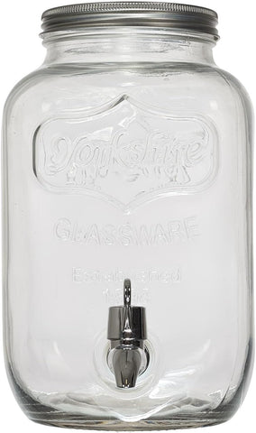 GHOME DISPENSER VETRO CON EROGATORE 5,1L DISPENSER CON RUBINETTO