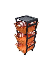 ECOPLAST CARRELLINO MODULA COL. MANDARIN