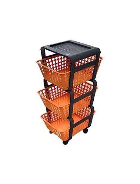ECOPLAST CARRELLINO MODULA COL. MANDARIN 