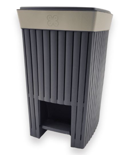 ECOPLAST PATTUMIERA DOGA 6LT ANTRACITE - Infinity Home Store