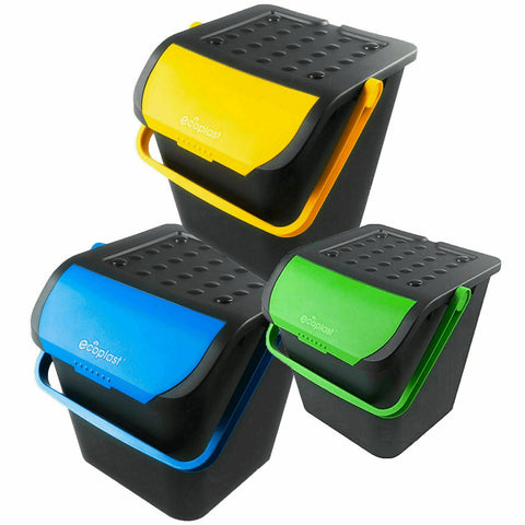 ECOPLAST TRIS PATTUMIERA ECOLOGIC LT.35 CM 38 X 36,5 X 45 H
