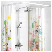 PRATIKO BASTONE TENDA DOCCIA 90X90 BIANC TUBO 22