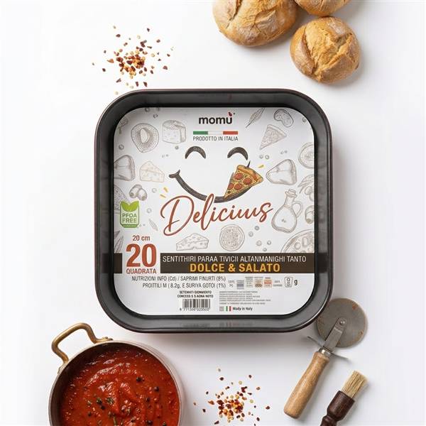MM TEGLIA QUADRA DELICIUOS 20X20 H5 