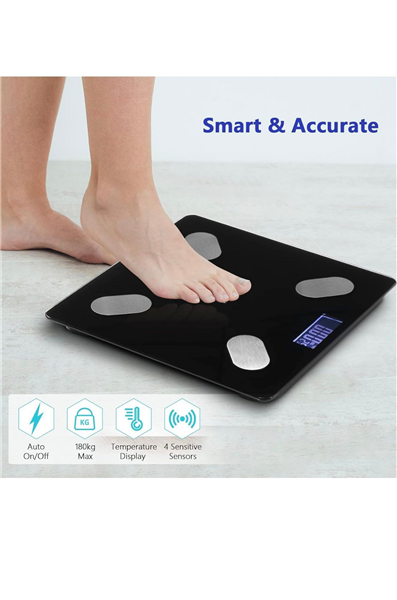 BILANCIA DIGITALE INTELLIGENTE BLUETOOTH 