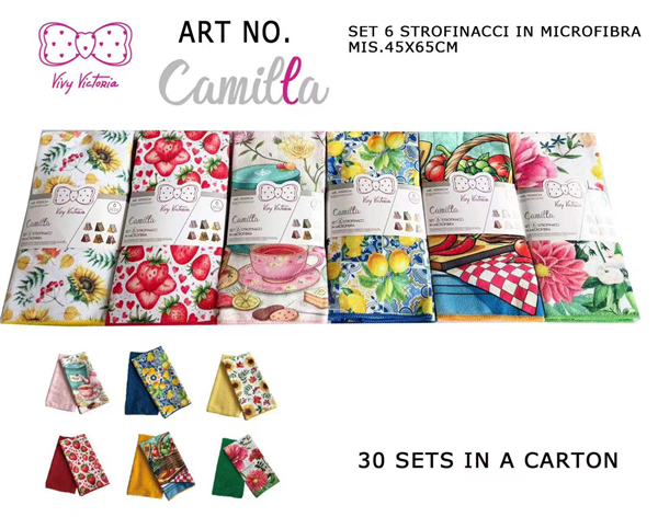 VIVY VICTORIA STROFINACCI 6PZ CAMILLA 