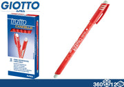 TRATTO PENNA CANCELLABILE ROSSO