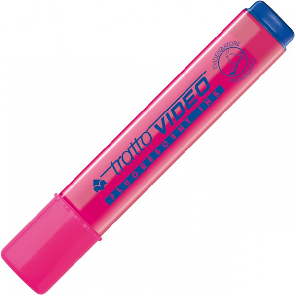 TRATTO VIDEO EVIDENZIATORE FUXIA