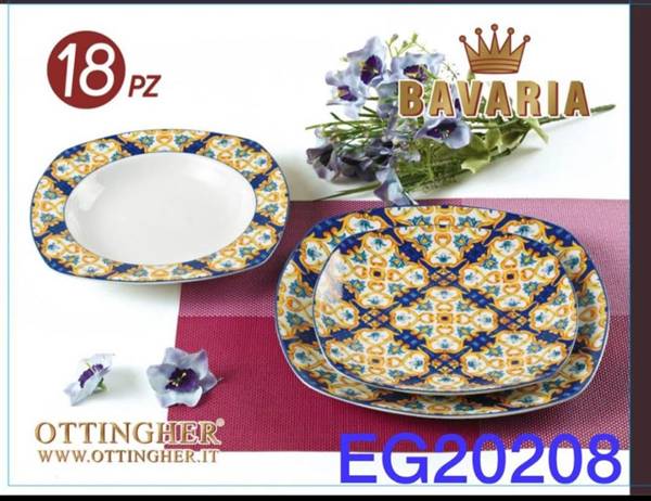 BAVARIA SERVIZI PIATTI 18PZ GC20208 