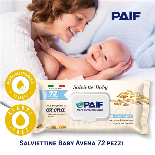 PAIF SALVIETTINE 72PZ AVENA 