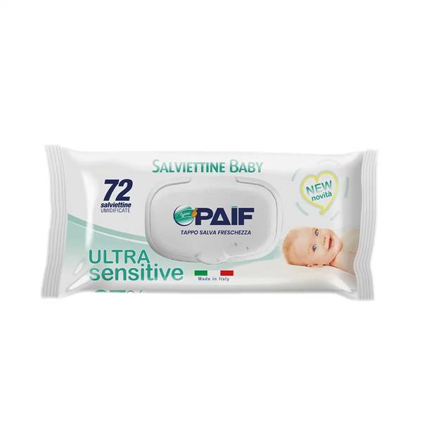 PAIF SALVIETTINE 72PZ ULTRA SENSITIVE 